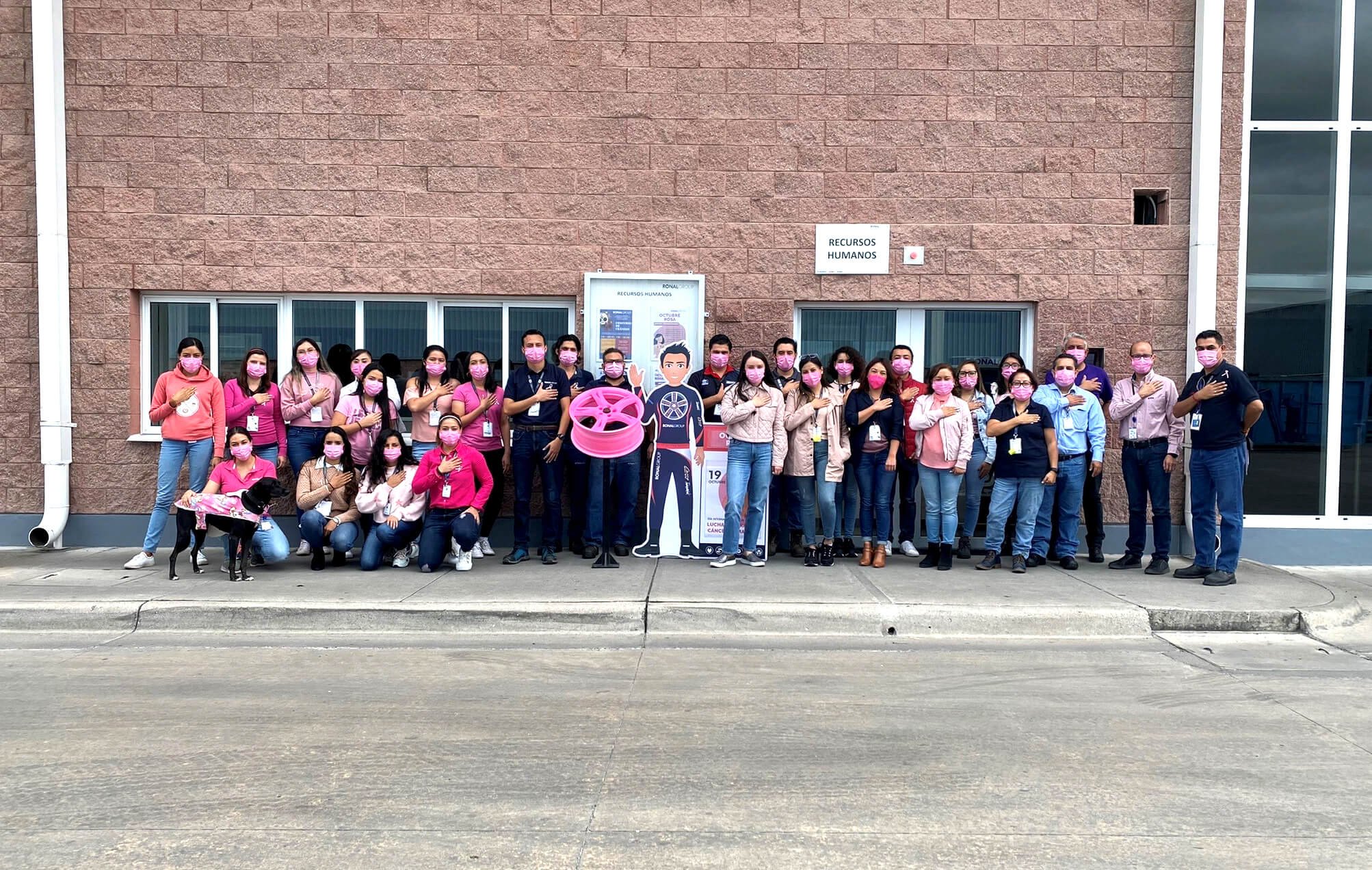 RONAL employees fighting breast cancer