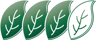 RONAL three green leaves icon