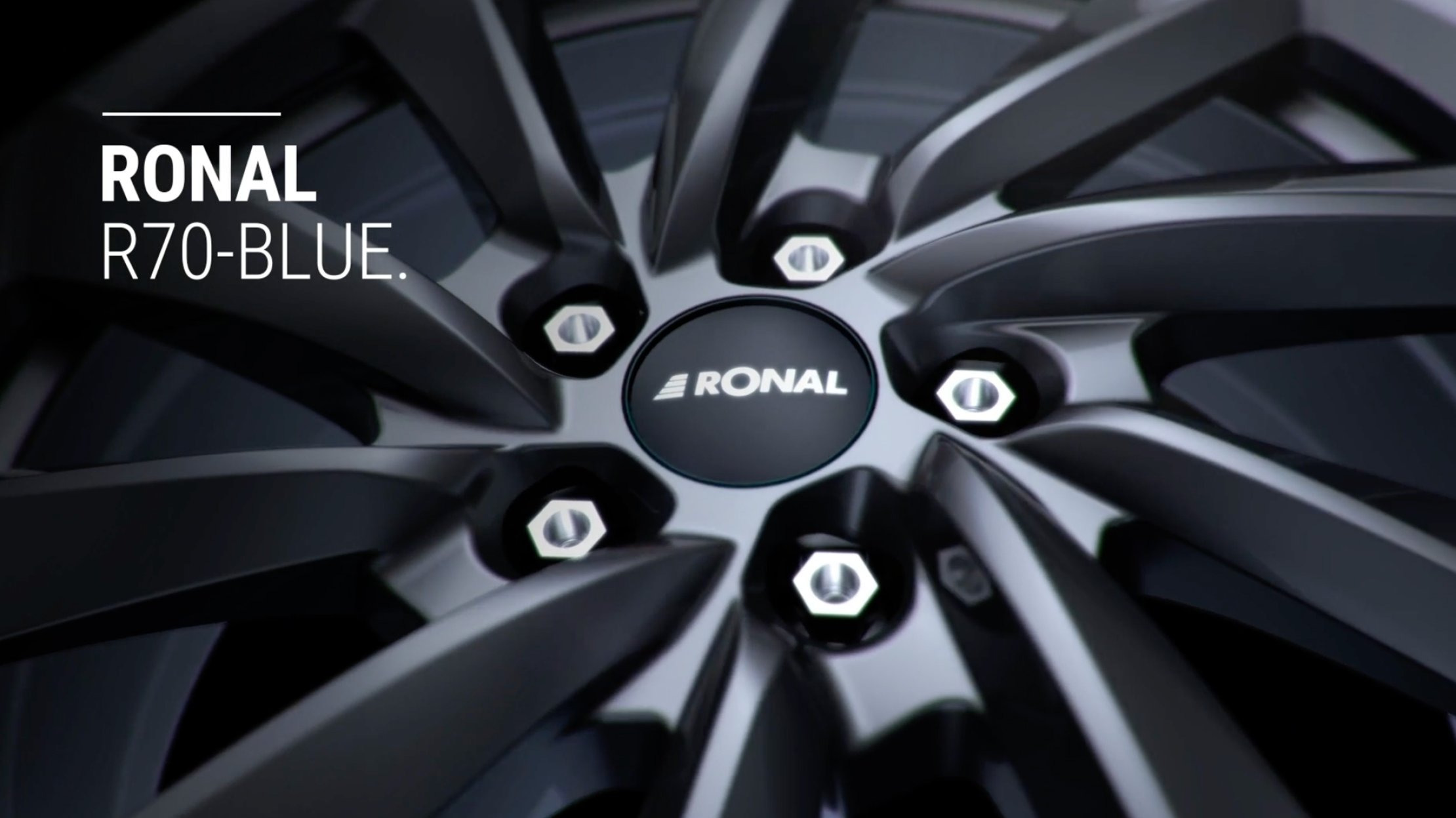 RONAL R70-blue car wheel